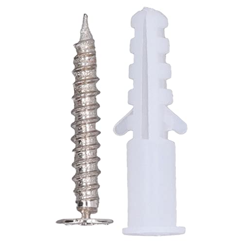 Stainless Steel Standoff Screws, 1x1in Polished Stable Non  Deform Smooth Trimming Advertising Nails Hardware for Displaying