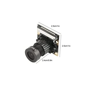 5MP Camera Module, Webcam Board OV5647 Chip Easy Installation Clear Image High Sensitivity with 15cm Ribbon Cable for Raspberry Pi B 3 2