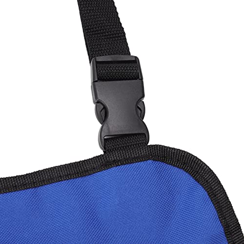 Jeanoko Chair Side Pocket Organizer, Waterproof Camping Chair Hanging Bag Easy to 600D Oxford Cloth for Beach Chairs(Blue)