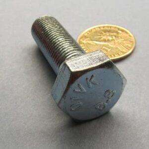 Class 8.8 Zinc Steel Bolts FT M14 x 1.5 mm x 45 mm Long 10 pcs