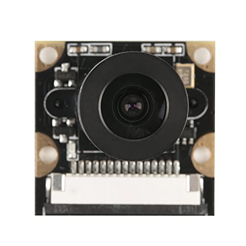 5MP Camera Module, Webcam Board OV5647 Chip Easy Installation Clear Image High Sensitivity with 15cm Ribbon Cable for Raspberry Pi B 3 2