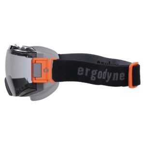 Ergodyne Skullerz Modi Protective OTG Safety Goggle, Indirect Venting, Anti Fog, Scratch Resistant​, Adjustable Fabric Strap