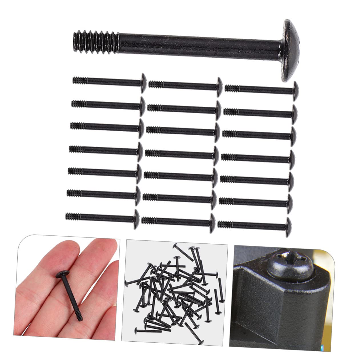 60 Pcs Water Cooling Row Screw Case Fan Screw Kit Self Tapping Screw Computer Fan Accessories Cooling Fan Mount Screws Fan Mounting Screws Computer Cooling Fan Screws