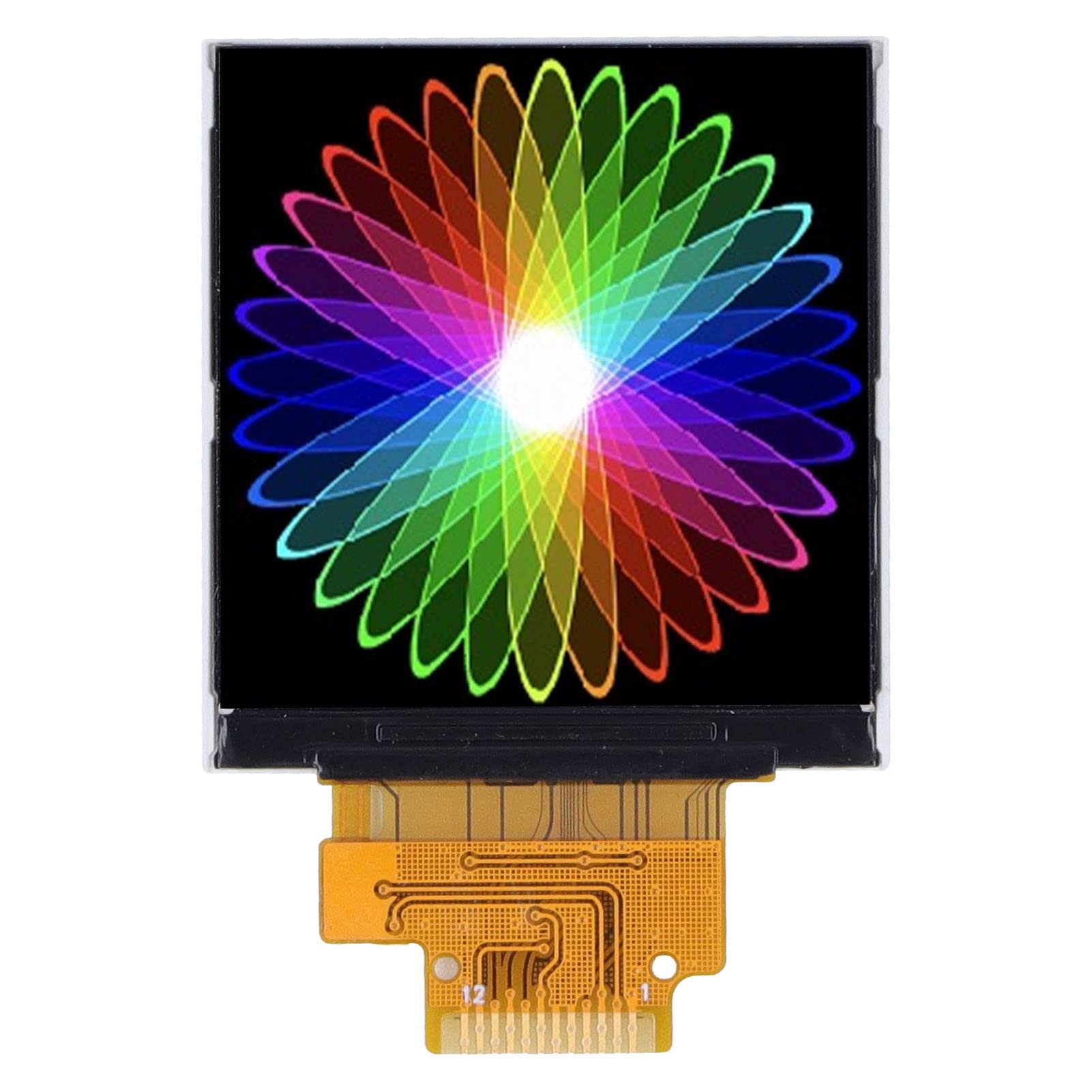 LCD Display Module, 1.54 Inch TFT Screen ST7789V Embedded Unit Widely Compatible with Controller Board