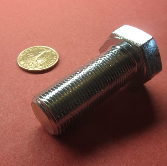 Class 8.8 Zinc Steel Bolts FT M20 x 1.5 mm x 50 mm Long 4 pcs