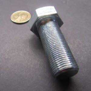 Class 8.8 Zinc Steel Bolts FT M20 x 1.5 mm x 50 mm Long 4 pcs