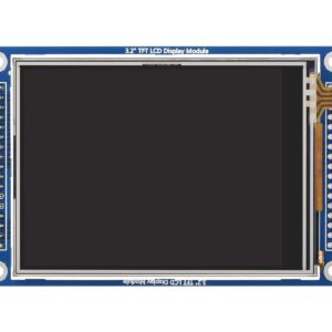 waveshare 3.2 Inch 320x240 Multicolor Graphic LCD, with Touch Panel and Stand-Alone Controllers