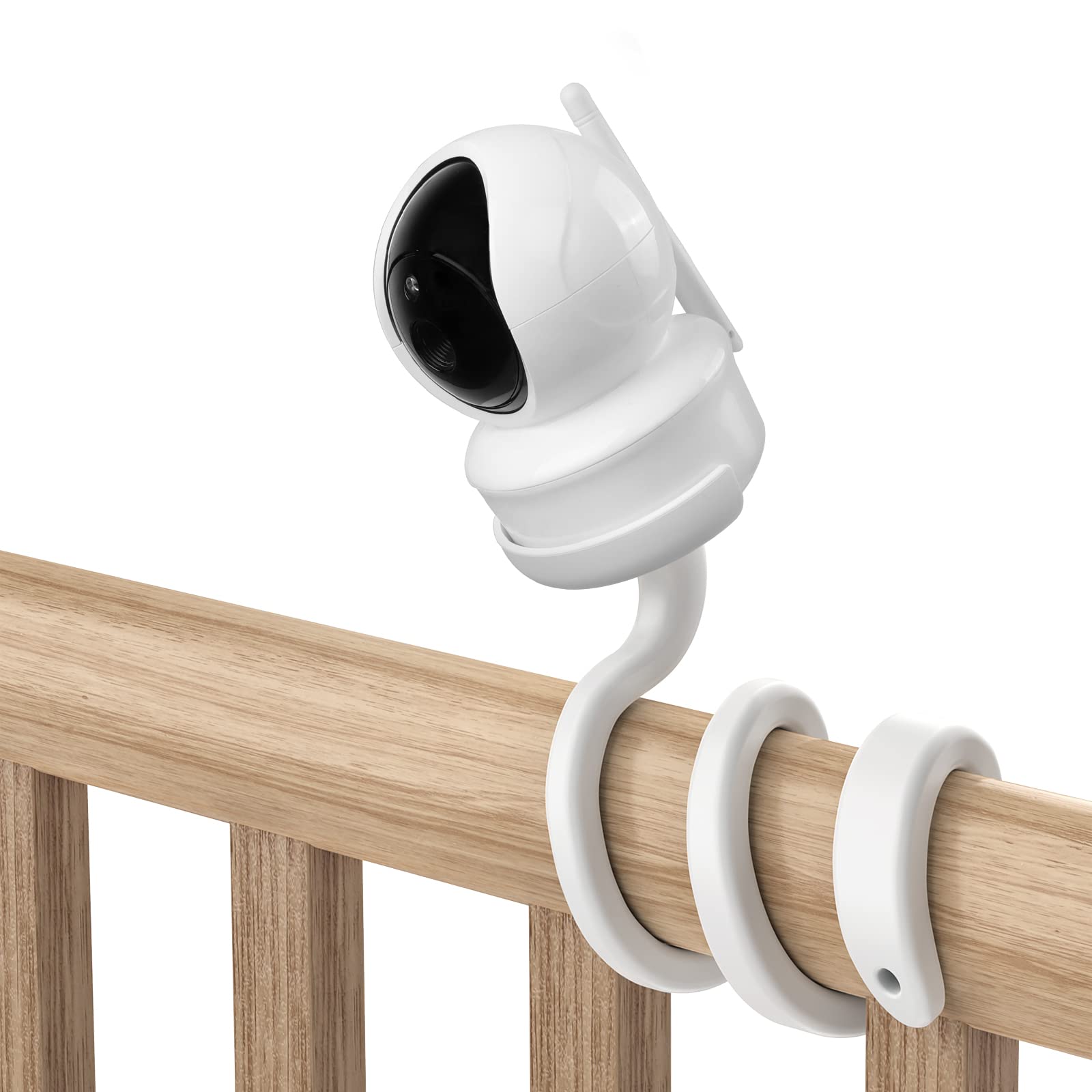 Aobelieve Flexible Baby Camera Twist Mount for iFamily SM650/SM651, Kidsneed SM935A/SM935C, HUBOOK SM652, and ANMEATE SM650 Video Baby Monitor