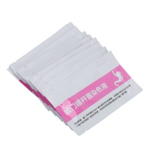 helicobacter pylori test, sanitary 10pcs professional portable travel h pylori test paper for men and women