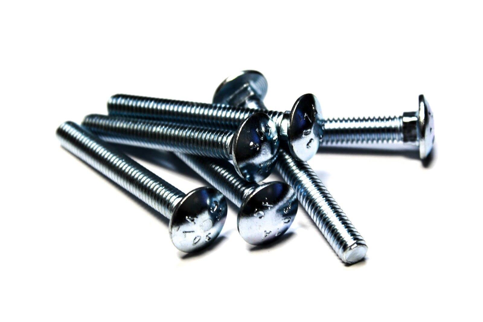 (5 pcs) 5/16"x2 1/2" Carriage Bolts - Zinc_ dd