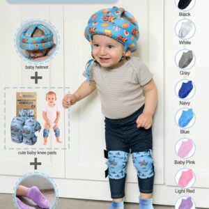 Simply Kids Toddler Socks with Grippers for Boy and Girl 1t-2t 2t-3t, Non Slip Baby Grip Socks for 12-18 18-24 Months