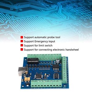 Breakout Board Interface, Motion Controller 100KHz 4 axis Linkage USB Stepper Servo Driver Motion Control Card, Desktop Barebones