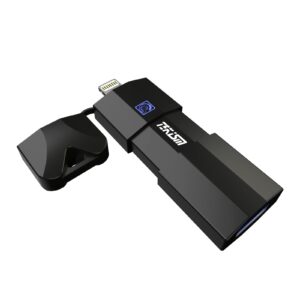 tekism mfi certified 128gb photo stick for iphone flash drive,usb memory stick thumb drives high speed usb stick external storage compatible with iphone/ipad/ipod/pc