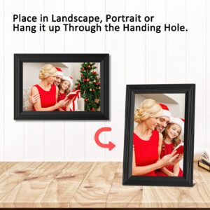 Mvgges Digital Picture Frame 10.1 Inch WiFi Digital Photo Frame, 16GB Storage, Auto-Rotate, IPS Touch Screen, Wall-mountable, Share Photos and Videos Instantly via Free App from Anywhere