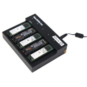 ez dupe 1 to 4 m.2 duplicator - m.2 nvme / m2 sata ngff (pcie/achi nvme) b key, m key, b+m key 2230 2242 2260 2280 module internal ssd cloner copier 45mb/sec mininvme plus