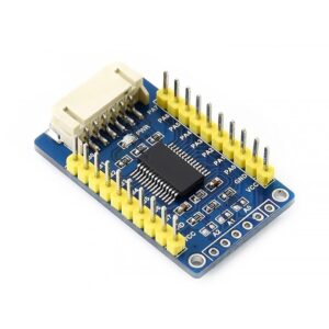 Coolwell Waveshare MCP23017 IO Expansion Board I2C Interface Expands 16 I/O Pins Stack to 8 pcs for Raspberry Pi Raspberry Pi 4B+ 4B 3B+ 3B 2B+ Zero W WH 2 W Micro:bit Ardui STM32