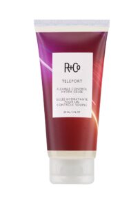 r+co teleport flexible control hydra gelee | lightweight gelee + buildable hold + enhance natural waves | vegan + cruelty-free | 3 fl oz