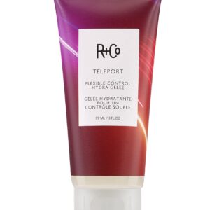 R+Co Teleport Flexible Control Hydra Gelee | Lightweight Gelee + Buildable Hold + Enhance Natural Waves | Vegan + Cruelty-Free | 3 Fl Oz