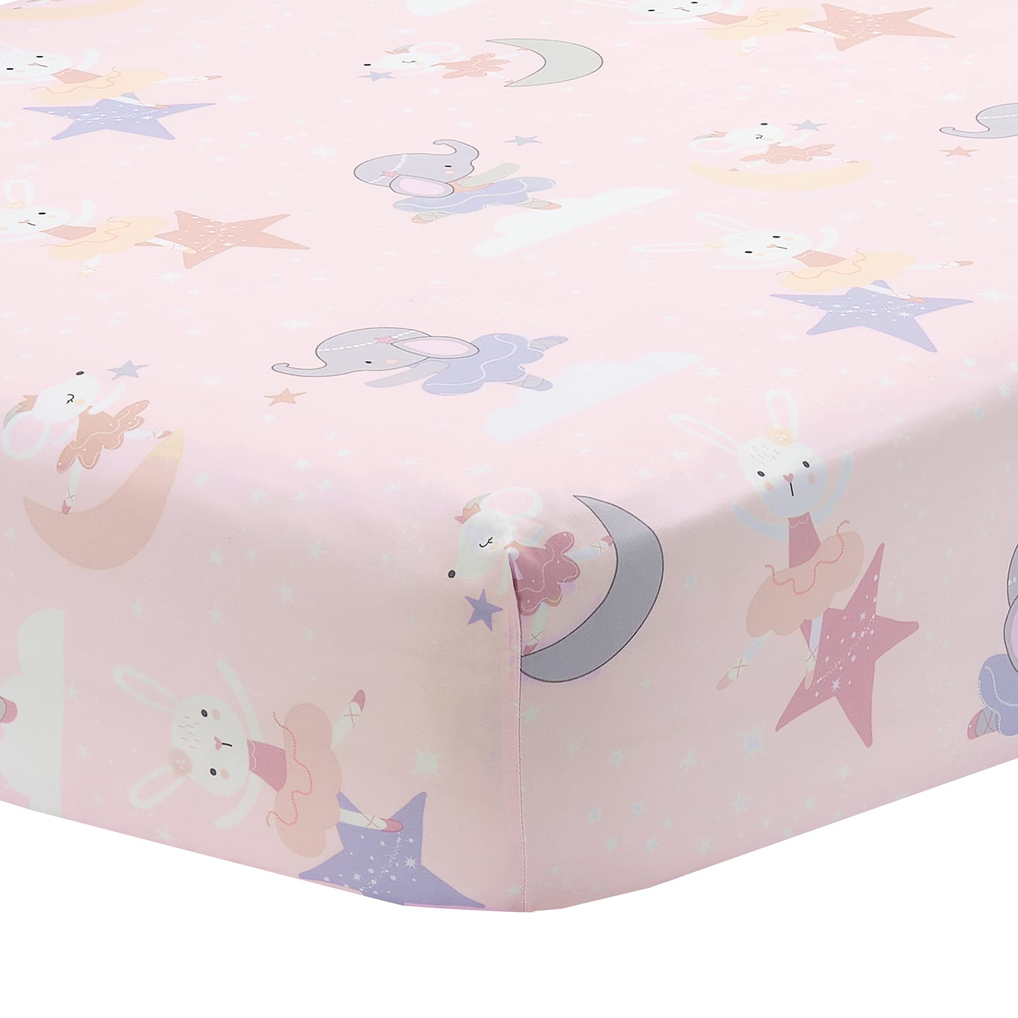 Bedtime Originals Tiny Dancer 3-Piece Ballet Baby Crib Bedding Set - Elephant