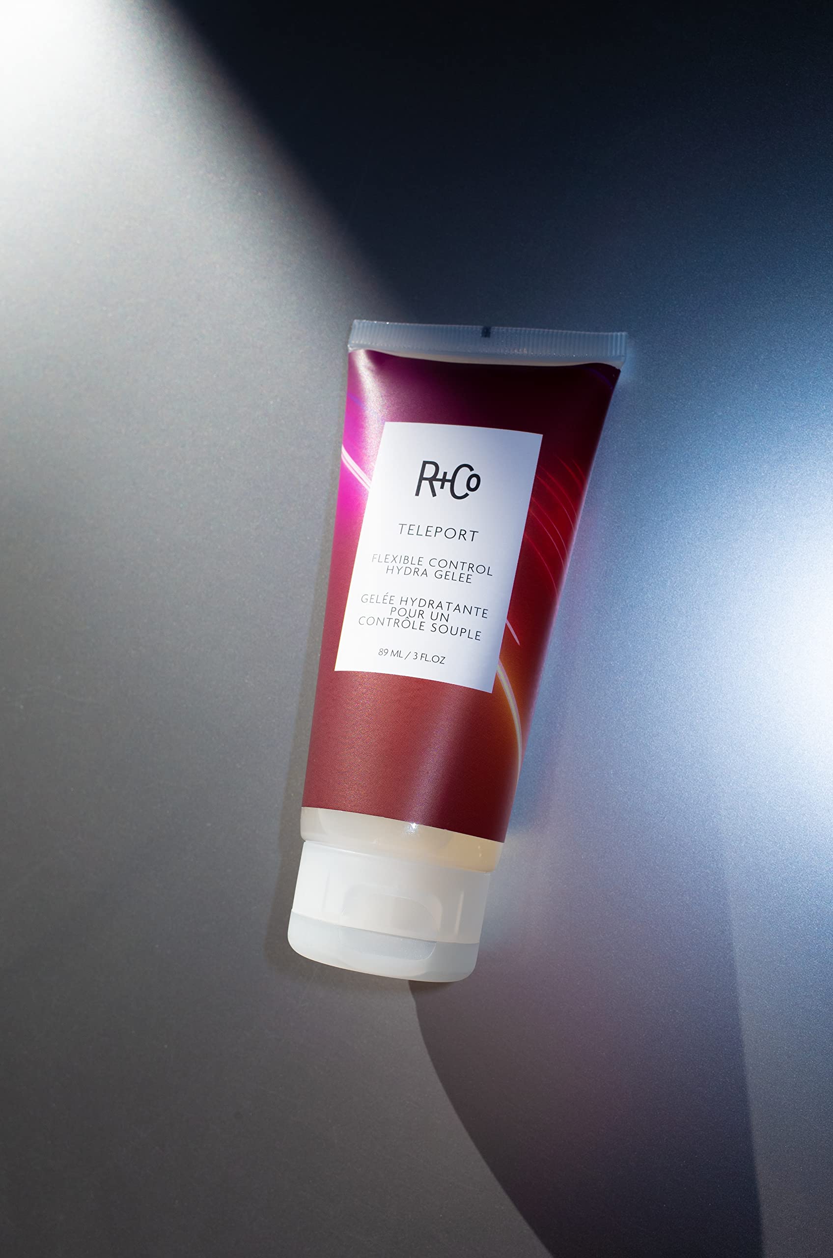 R+Co Teleport Flexible Control Hydra Gelee | Lightweight Gelee + Buildable Hold + Enhance Natural Waves | Vegan + Cruelty-Free | 3 Fl Oz