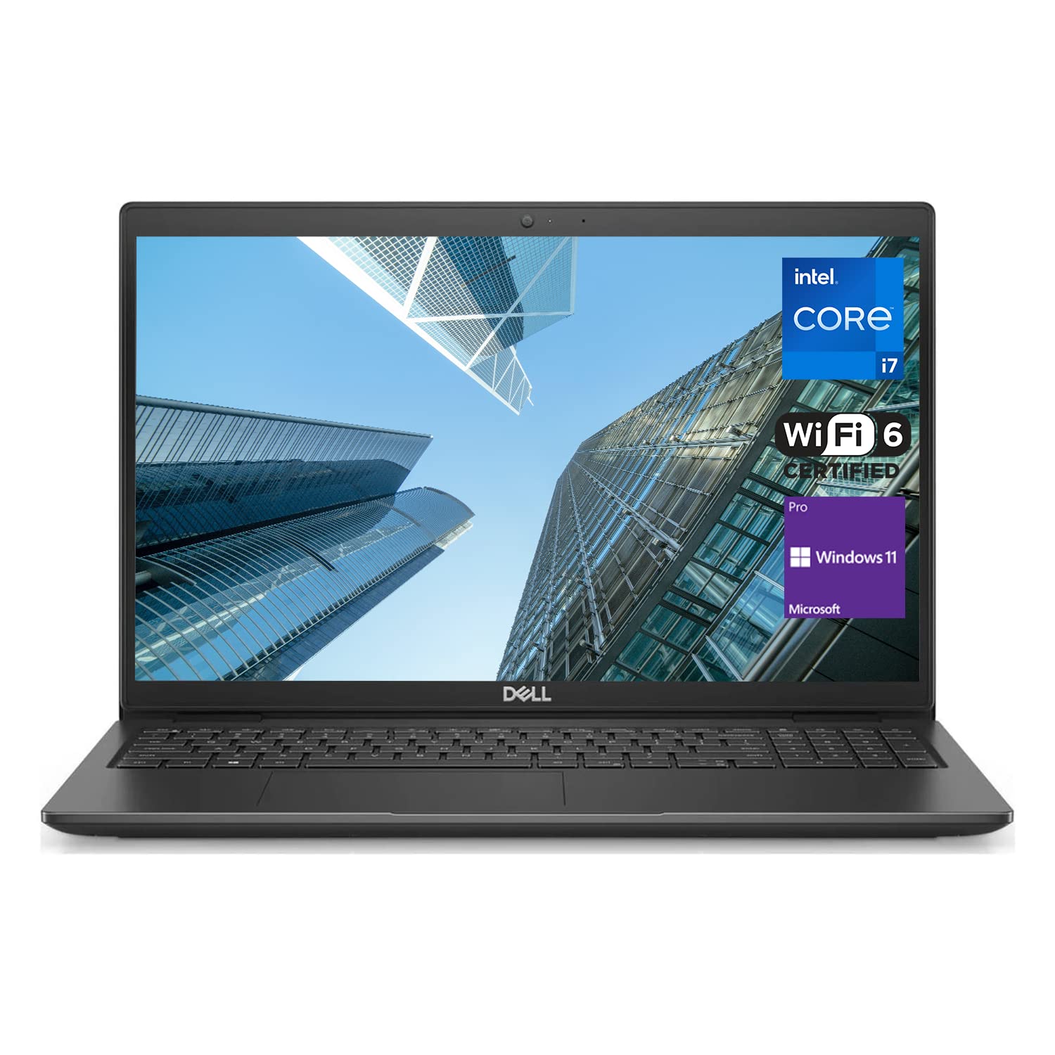 Dell Latitude 3000 Series 3520 Business Laptop, 15.6" FHD Screen, Intel Core i7-1165G7 Processor, Webcam, 64GB RAM, 2TB SSD, HDMI, RJ45, SD Card Reader, Wi-Fi 6, Windows 11 Pro, Black