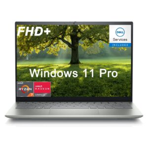 dell inspiron 14 5425 business laptop computer [windows 11 pro], 14" fhd+ (1920 x 1200), 8-core amd ryzen7 5825u, 32gb ram, 1tb pcie ssd, fingerprint, backlit keyboard, wi-fi 6, bluetooth 5.2