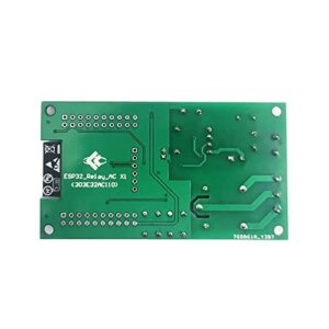 Relay Module,AC90-250V ESP32 WiFi Relay Board Single Relay Module,Development Board 4M Byte Flash Module