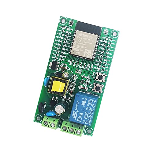 Relay Module,AC90-250V ESP32 WiFi Relay Board Single Relay Module,Development Board 4M Byte Flash Module