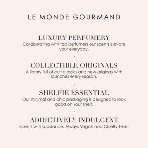 Le Monde Gourmand Latte D'or Eau de Parfum - 1 fl oz (30 ml) - Coconut, Warm, Spicy, Ginger Perfume Notes