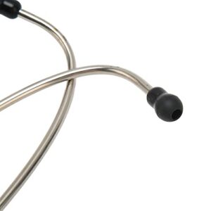 Stethoscope, Stethoscope Teaching Stethoscope, Fetal Heart Stethoscope, Dual Head, Double Head Soft Ear Plugs Amplifies Sounds Stainless Steel Professional