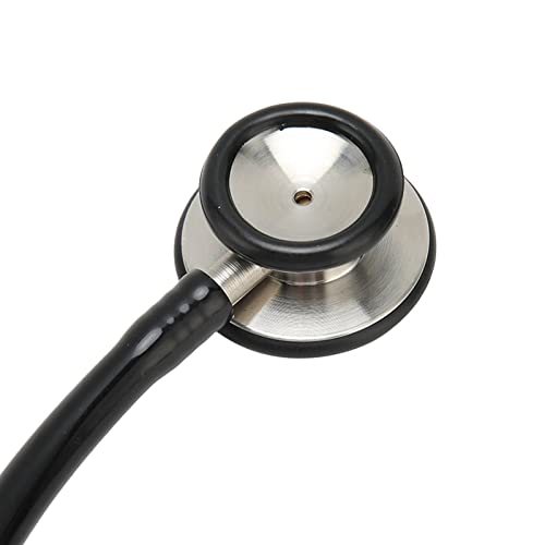 Stethoscope, Stethoscope Teaching Stethoscope, Fetal Heart Stethoscope, Dual Head, Double Head Soft Ear Plugs Amplifies Sounds Stainless Steel Professional