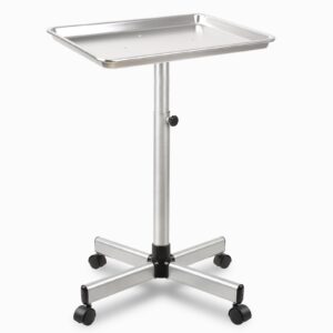 salon tray cart on wheels-height adjustable color tray-salon service rolling tray-premium aluminum color tray for hair