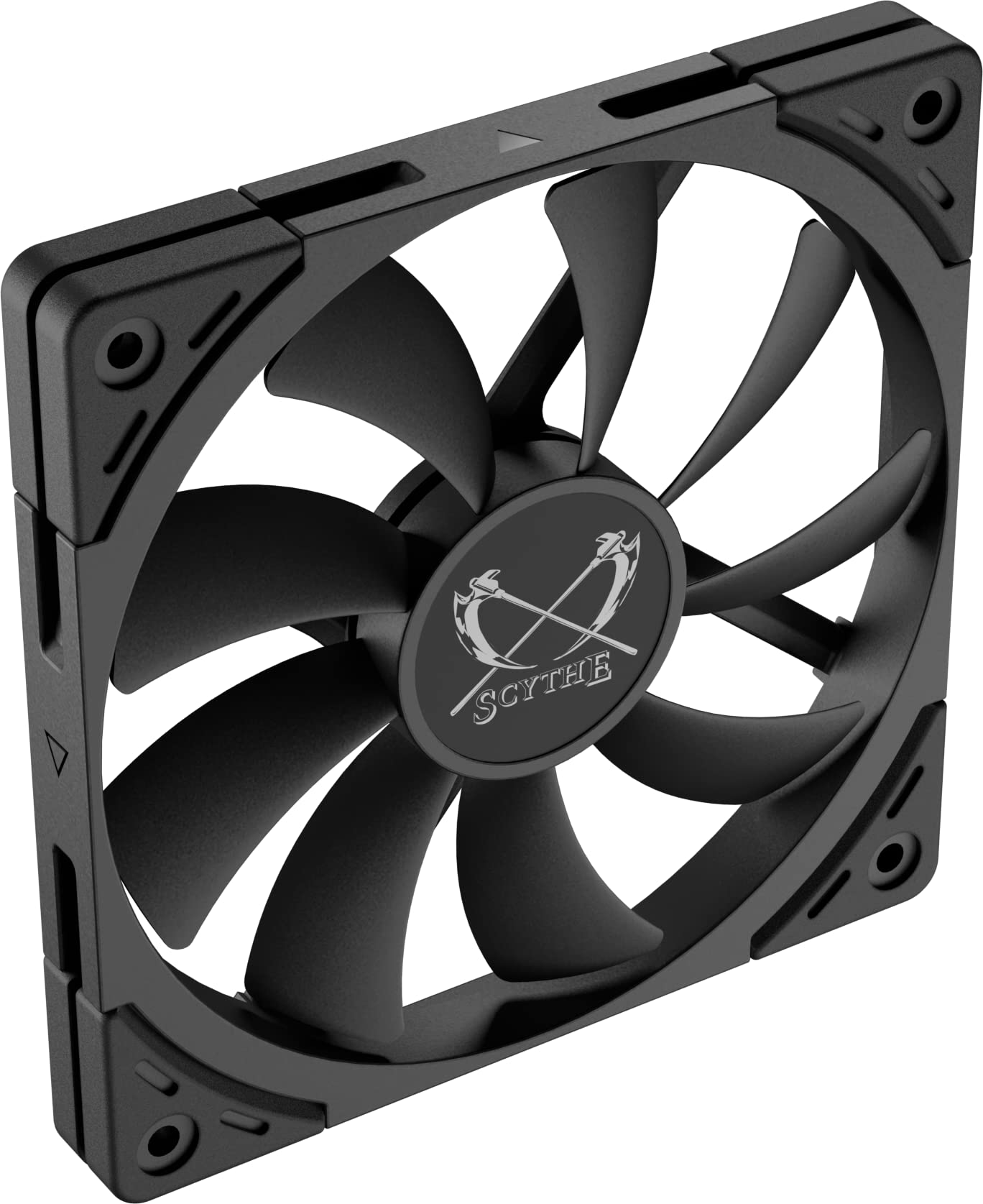 Scythe Kaze Flex II 120 Slim PWN Premium Slim PC Fan,120mm x 15mm, Fluid Dynamic Bearing, 4-Pin Connector (Kaze Flex II Slim, 1800RPM)