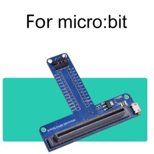 KVSERT T-Type Expansion Adapter for Microbit Breadboard Python Graphical Programming Interface for BBC Microbit