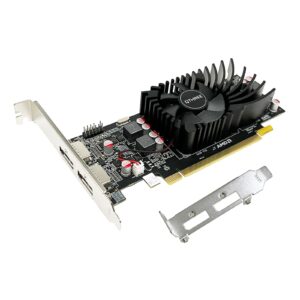 qthree radeon hd 7750 graphics card,2gb,gddr5,128 bit,2x displayport,video card for pc gaming,computer gpu,pci express x16,low profile