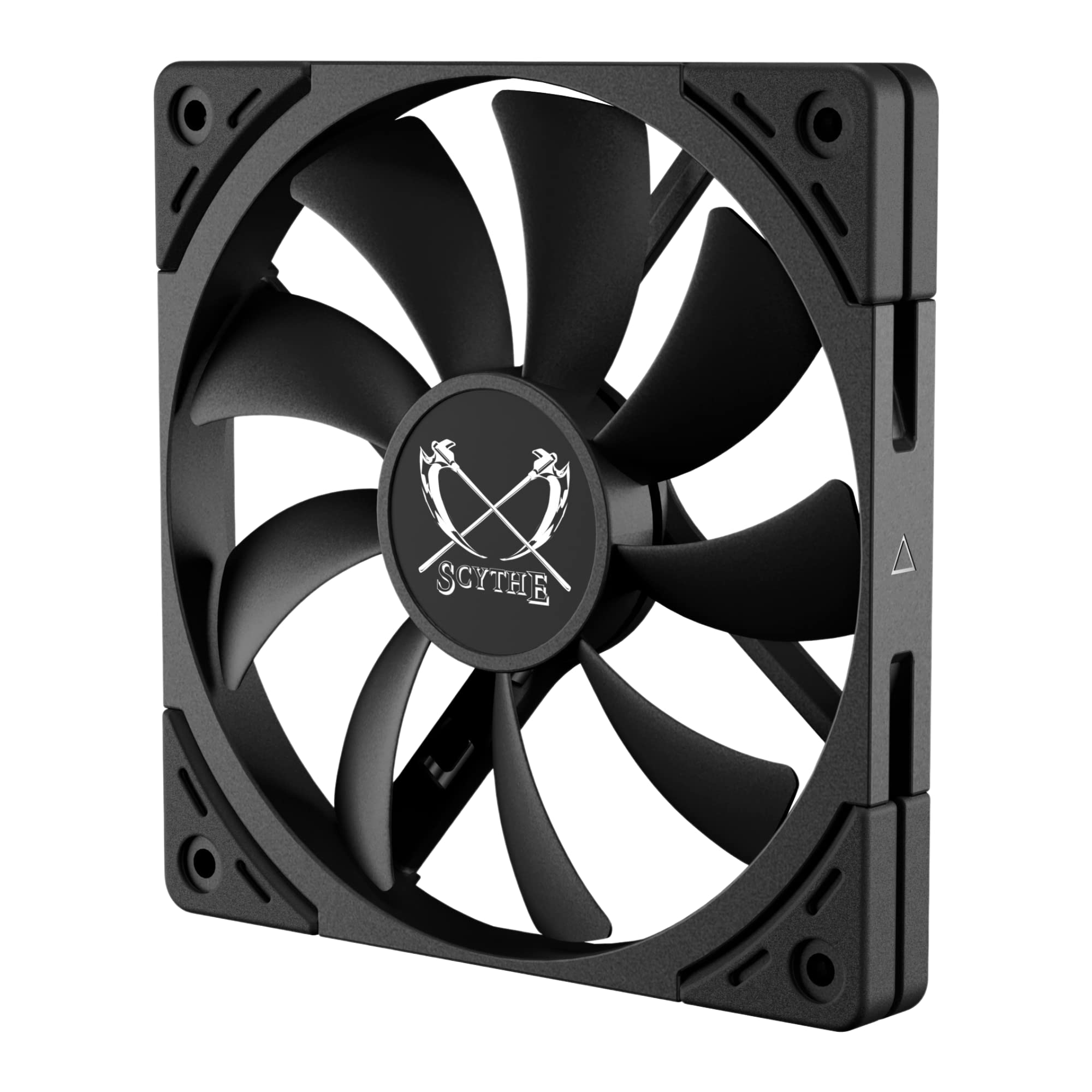 Scythe Kaze Flex II 120 Slim PWN Premium Slim PC Fan,120mm x 15mm, Fluid Dynamic Bearing, 4-Pin Connector (Kaze Flex II Slim, 1800RPM)