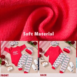 Aalizzwell Preemie Baby Boys Girls First Valentines Day Clothes Premature Heart Long Sleeve Unisex Neutral Outfit Twins Red