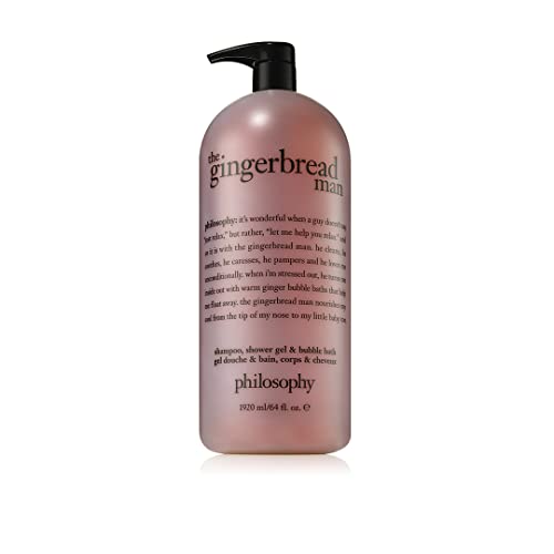 Philosophy Gingerbread Man Holiday Bath Gel - 64 Fl Oz