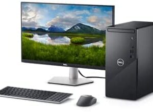 Dell [Windows 11 Pro] Inspiron Business Desktop Computer, 10th Gen Intel Core i7-10700, 32GB RAM, 1TB SSD, Intel UHD Graphics 630, Wi-Fi 6, Bluetooth, VGA, HDMI, RJ-45