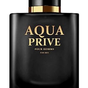 Tokuyo Cologne for Men Aqua Prive Natural Spray Classic Long Lasting Scent Wonderful Fragrance Gift Eau De Toilette Men Perfume for Daily Use 3.4 Fluid Ounce, 3.40 Fl Oz (Pack of 1)