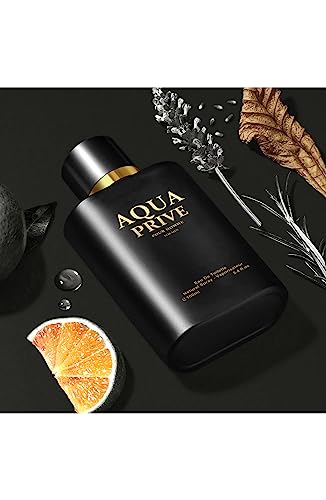 Tokuyo Cologne for Men Aqua Prive Natural Spray Classic Long Lasting Scent Wonderful Fragrance Gift Eau De Toilette Men Perfume for Daily Use 3.4 Fluid Ounce, 3.40 Fl Oz (Pack of 1)