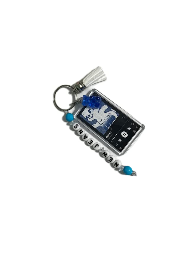 KPOP Spotify Song Keychain | CUSTOM | Key chain + Add Charm | TWICE | New Jeans | Kep1er | Everglow | Le Sserafim | IVE | (G) IDLE | Nmixx | StayC | Black Pink