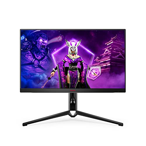 AOC Agon PRO AG274QZM 27” Tournament Gaming Monitor, QHD 2560x1440, 240Hz 1ms, G-SYNC Compatible, DisplayHDR 1000, Mini-LED Backlight, Height Adjustable,Black