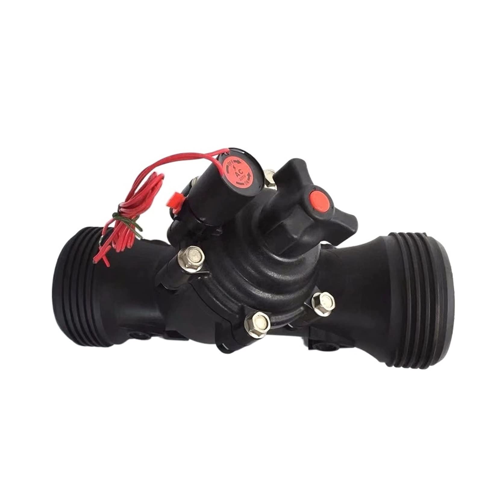 1Pcs 3 Inch Agricultural Irrigation System Hydraulic 220V 24V 12V Lawn Sprinkler Greenhouses Solenoid Valve (Size : 3", Color : 24VAC)