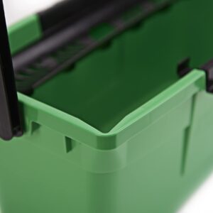 Unger QB12B Bucket 12 litres for Washers up to 35 cm Wide with Litre Scale Including Strainer as Shelf Rectangular Shape