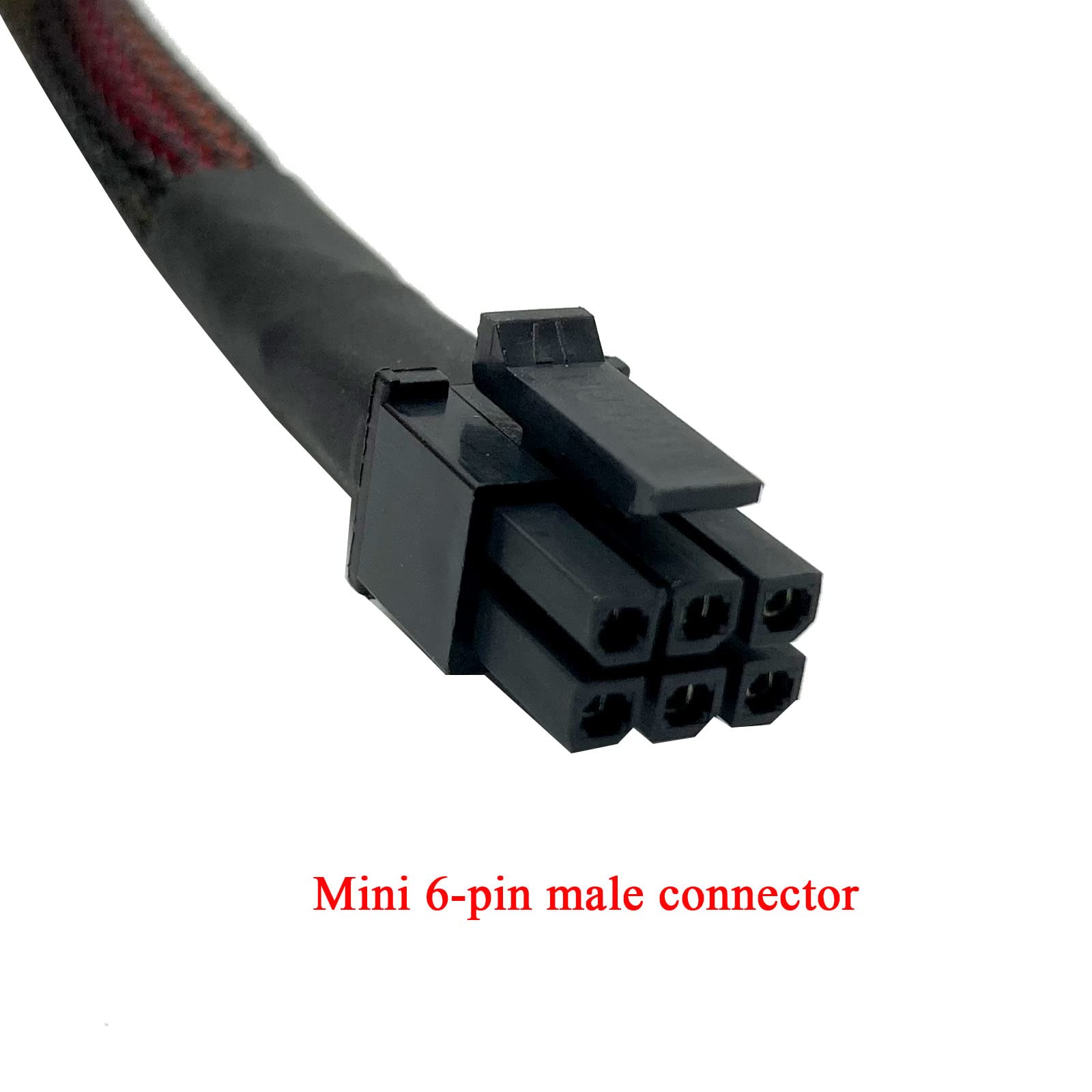 Mini 6-pin to Splitter 15-pin SATA Power Cable for Model Vostro 3650 3653 3655 Desktop PC Hard Drive SSD Expansion Cable (19.6")