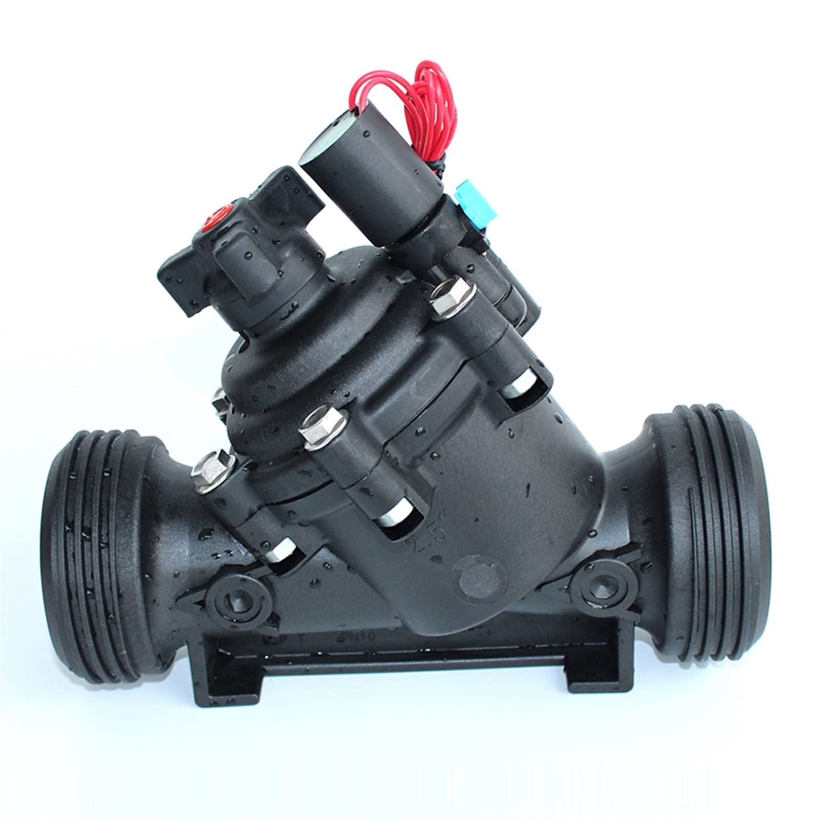 1Pcs 2.5 Inch Agricultural Irrigation System Hydraulic 220V 24V 12V Lawn Sprinkler Greenhouses Solenoid Valve (Size : 2-1/2", Color : 220VAC)