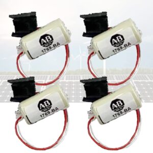 4 pcs cr14250se 1/2aa 3v for ab plc battery 1769-ba 1000mah a-b plc lithium battery