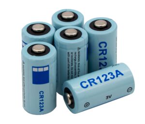 vihocep cr123a 3v 700mah lithium battery, 6 count pack, 3 volt high power lithium battery, long-lasting for home safety and security devices, high-intensity flashlights, and home automation