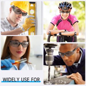 Salfboy Safety Glasses ANSI Z87.1 Scratch Resistant Glasses for Women Man Lab Goggles Eye Protection